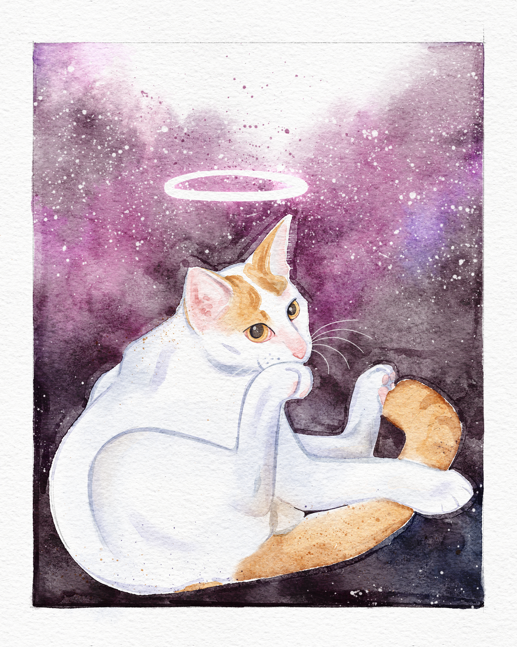 Digital Product | Personalized Watercolor Pet Portrait